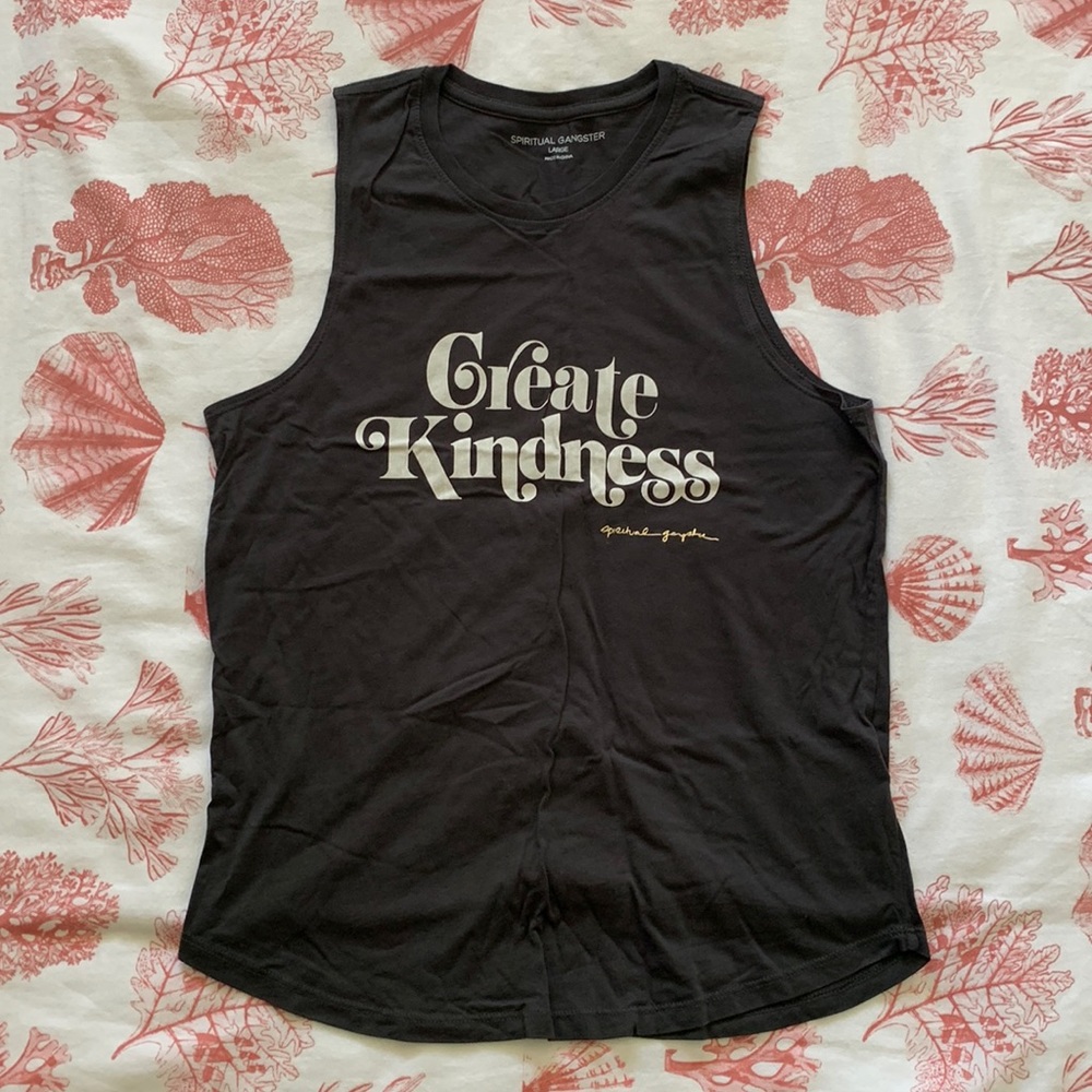 Spiritual Gangster tank size large